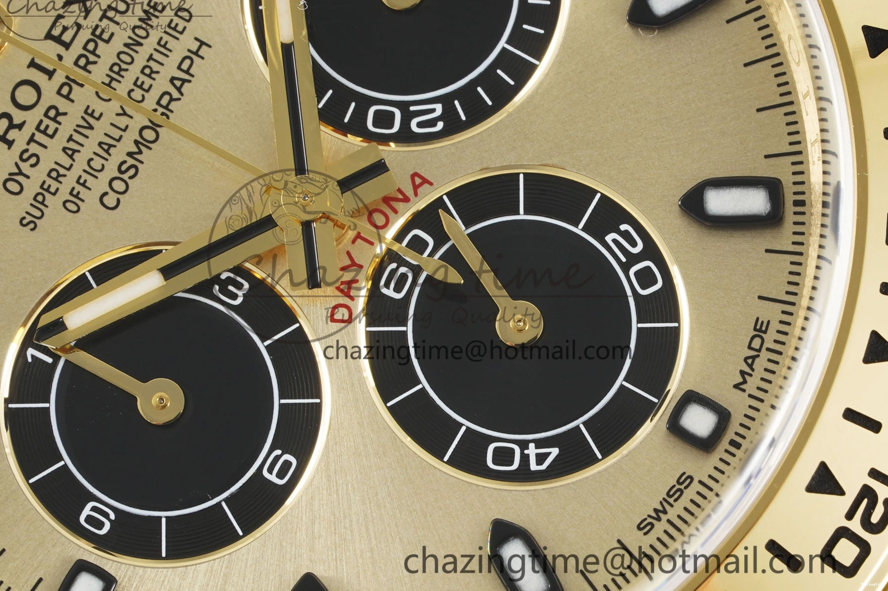 YG 116508 Best Dial YG on Edition Bracelet V2 Clean 1:1 Daytona SA4130 0405